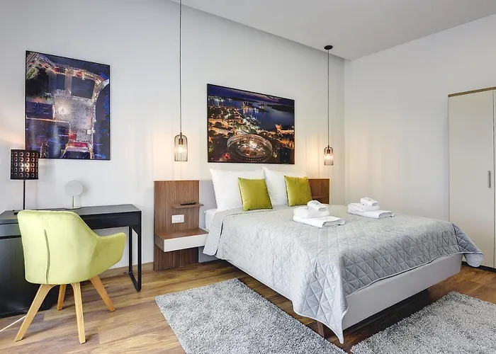 아파트 D&a Luxury With Free Parking